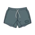 RUSSELL ATHLETIC A00871-G3-106 Logo Swim Shorts Shorts Herren GOBIN Blue Größe S
