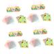 TOYANDONA 4pcs Children's Educational Toys Baby Pulling Toy Baby Sensory Development Toys Scarves for Kids Play 12 Month Toys Plush Toys Soft Toy Preschool Learning Toys Toddler Scarf Puzzle
