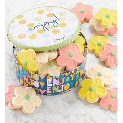 Enjoy Gift Tin Buttercream Frosted Cutouts by Cher...