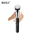 BEILI-Pinceau de maquillage professionnel biseauté pour fond de teint cheveux synthétiques doux