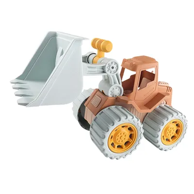 Pelleteuse de sable pour enfant jouet en paille de blé modèle Bulldozer tracteur camion de