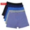 100% cotone 4 pezzi Boxer da uomo pantalone intimo sciolto grande cotone corto Plus Size intimo per uomo Boxer maschile 8XL 9XL 10XL