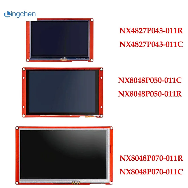 NEXTION 4,3/5,0/7,0'' Intelligentes LCD-Touch-Display-Modul NX8048P070-011C/R Multifunktions-HMI-resistiv/kapazitiv Image