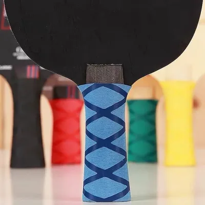 Anti Slip Tischtennis Schläger Paddel Over Griff Schwamm Band Wärme-schrumpfende Ping Pong Bat Image