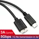 USB C Typ 3 2 Gen1 zu Micro B 3 0 Super Speed Kabel Daten ladung Micro 10p USB-Kabel für Seagate WD