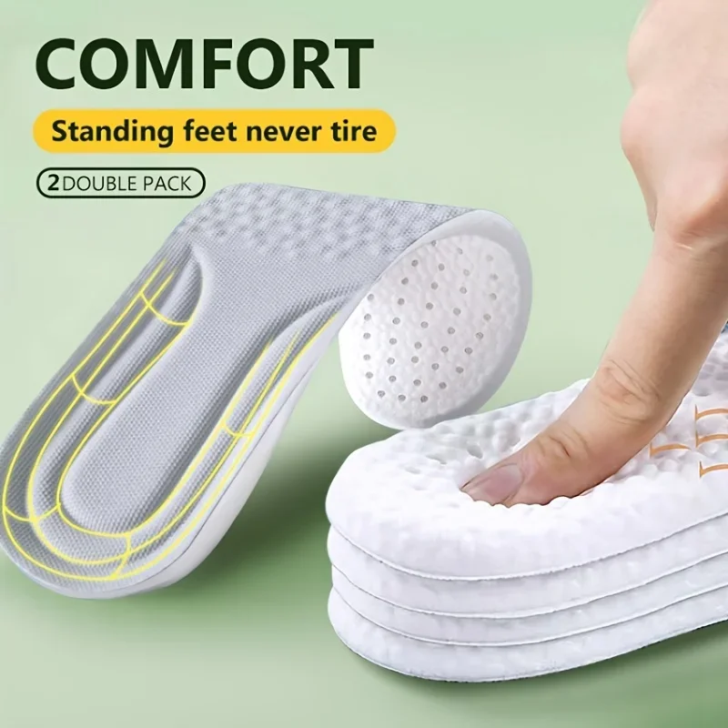 Ortho pä dische Memory Foam Sport Einlegesohlen Schuhe Sohle Kissen laufen stoß dämpfend atmungsaktiv Desodor ierung Eva Soft Pad Image
