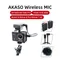 Funk mikrofon Mikrofon für akaso ek7000/ek7000pro/v50x/v50 Elite/Brave4/7le/4pro Action Kamera