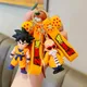 Drachen ball z Schlüssel bund Anime Super Saiyan Goku Figur niedlichen Schlüssel ring Tasche