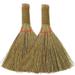 BESTONZON 2Pcs Desktop Broom Small Broom Short Handle Dust Brush Desktop Dust Duster for Home