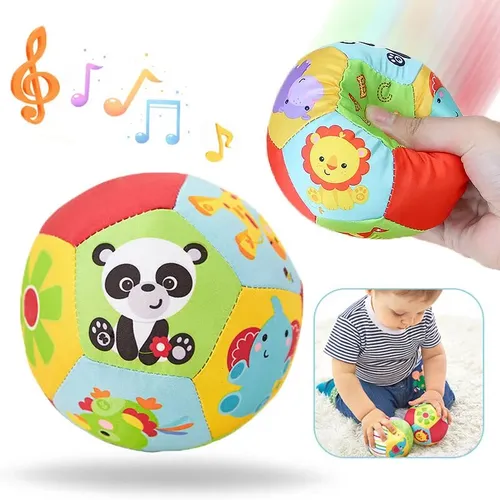 Montessori Ball Babys pielzeug 0 bis 6 Monate Entwicklung Spielzeug sensorische Spiele Rassel