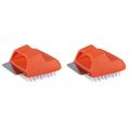 2 PCS in 1 Cleaning Brush Accessories Grill Rack Cleaner BBQ Wire Grilling Accessory Scraper Stainless Steel