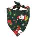 RONSHIN Pet Christmas Cotton Triangle Scarf Saliva Towel Pet Costume Accessories For Small Medium Large Dogs Cats