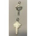 Celtic Crucifix Pendant 1.00 Silver Plated New #15