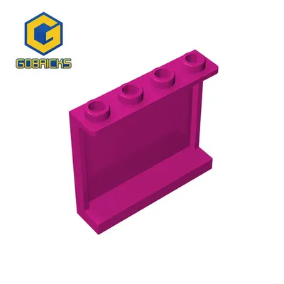 Gobricks 10 Stück Teile Ziegel 60581 1x4x3 für Bausteine Teile DIY pädagogische High-Tech-Teile Image