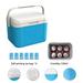 Kitchen Supplies Kitchen Appliances 5 Liter Camping Cooler - Hard Ice Retention Cooler Lunch Box - Portable Small Insulated Cooler