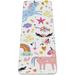 Beautiful Cartoon Unicorn Pattern TPE Yoga Mat for Workout & Exercise - Eco-friendly & Non-slip Fitness Mat