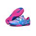 Gomelly Kids Sneakers Low Top Soccer Cleats Comfort Football Shoes Breathable Athletic Shoe Running Sports Pink (TF Cleats) 11c