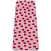 Rosy Polka Dot Pink Background Pattern TPE Yoga Mat for Workout & Exercise - Eco-friendly & Non-slip Fitness Mat