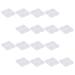 16 Pcs Transparent Plastic Box Storage Containers for Beads Organizer Jewelry Jewellery