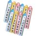 10 Pcs 30cm Piano Ruler Multi-function Children Kids Supply Rulers Tools Dyslexia for Portable Student Toddler