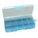 VERMON Essential household goods 10-Slot Jewelry Rings Ear Stud Holder Beads Storage Box Case Container Organizer