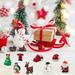 Teissuly 15pcs Christmas Wind Up Toys For Kids Christmas Tree Santa Claus Clockwork Toys Classes Gifts Kids Christmas Party Favors Good Bag Filler