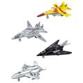 8 pcs Friction Powered Pull Back Airplane Toys Mini Fighter Toy for Children