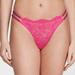 Women's Victoria's Secret Double Shine Strap Lace Brazilian Panty