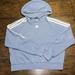 Adidas Other | Adidas Women’s Blue Cropped Hoodie - Size Small | Color: Blue/White | Size: Os