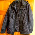 Athleta Jackets & Coats | Athleta Black Hooded Primaloft Jacket Long. As New | Color: Black | Size: M