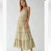 Free People Dresses | Free People Women's Midnight Dance Printed Cotton Maxi Dress | Color: Red | Size: S