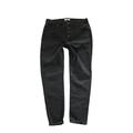 Madewell Jeans | Madewell 10" High Rise Skinny Jeans Womens 32 Black Stretch Denim Jean | Color: Black | Size: 32eu