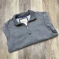 American Eagle Outfitters Shirts | American Eagle 1/4 Zip V-Neck Gray Pullover Sweatshirt Men's Size Large | Color: Gray | Size: L