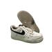 Nike Shoes | Nike Air Force One Low 07 Essential Black Swoosh White Size 9 Womens | Color: Black/White | Size: 9