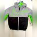 Nike Jackets & Coats | Nike Boys Hoodie Raincoat Size 2- 3 Years Gray , Black , And Green | Color: Black/Gray/Green | Size: 3tb