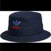 Adidas Accessories | Adidas Americana Navy Blue Bucket Hat Stars And Stripes New Stars Logo | Color: Blue/Red | Size: Os