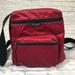 Kate Spade Bags | Kate Spade Red Nylon Backpack Bag Red Black Pockets Adjustable Straps Zip Close | Color: Black/Red | Size: Os