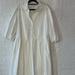 Anthropologie Dresses | Anthropologie White Dress Size Large | Color: White | Size: L