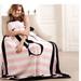 Pink Victoria's Secret Bedding | Limited Edition Victoria'ssecret Blanket! | Color: Black/Pink | Size: Os