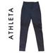 Athleta Pants & Jumpsuits | Athleta Delancey Black Moto Legging Tight Pants With Side Zippers | Color: Black/Silver | Size: S