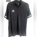 Adidas Shirts | Adidas Black Seamless Zipper Collarless Men’s Shirt Size Large | Color: Black | Size: L