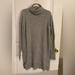 J. Crew Sweaters | J Crew Merino Blend Turtleneck Tunic Sweater | Color: Gray | Size: M