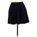Banana Republic Casual Skirt: Black Solid Bottoms - Women's Size 6 Petite