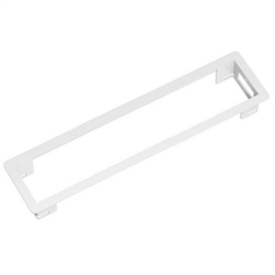 BACHMANN POWER FRAME Einbaurahmen Large 6-fach, weiß Image