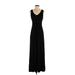 Banana Republic Factory Store Casual Dress - Maxi: Black Dresses - Women's Size Small