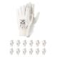 RS REITER Montage-Handschuhe aus Rindsleder/Größe 9, 12 Paar/Weiß/Montagehandschuhe/Arbeitshandschuhe Leder/Robuste Lederhandschuhe Schutzhandschuhe