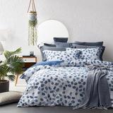 Abbie Home Egyptian Cotton Sateen Duvet Cover Set 100% Eygptian Cotton in Blue | King Duvet + 2 Standard Shams | Wayfair Liann-40-K