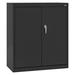 Sandusky Cabinets Classic Series 2 Door Storage Cabinet Stainless Steel in Black | 42 H x 36 W x 18 D in | Wayfair CA21361842-09