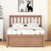 Winston Porter Oronza Twin Platform Bed Wood in Brown | 35.49 H x 41.79 W x 79.49 D in | Wayfair 6C656A97C34C4A48A8CC3B33FD394334