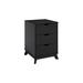 Polly 3 Drawer Nightstand Black - Linon Home Décor D1507R23NS3BLK